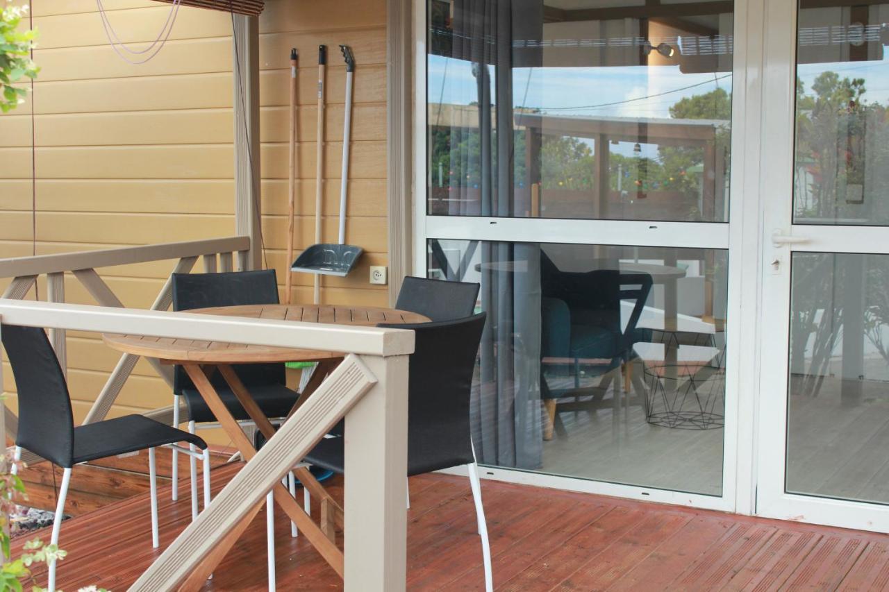 Les Bungalows Du Chateau D'O Petite-Île Bagian luar foto